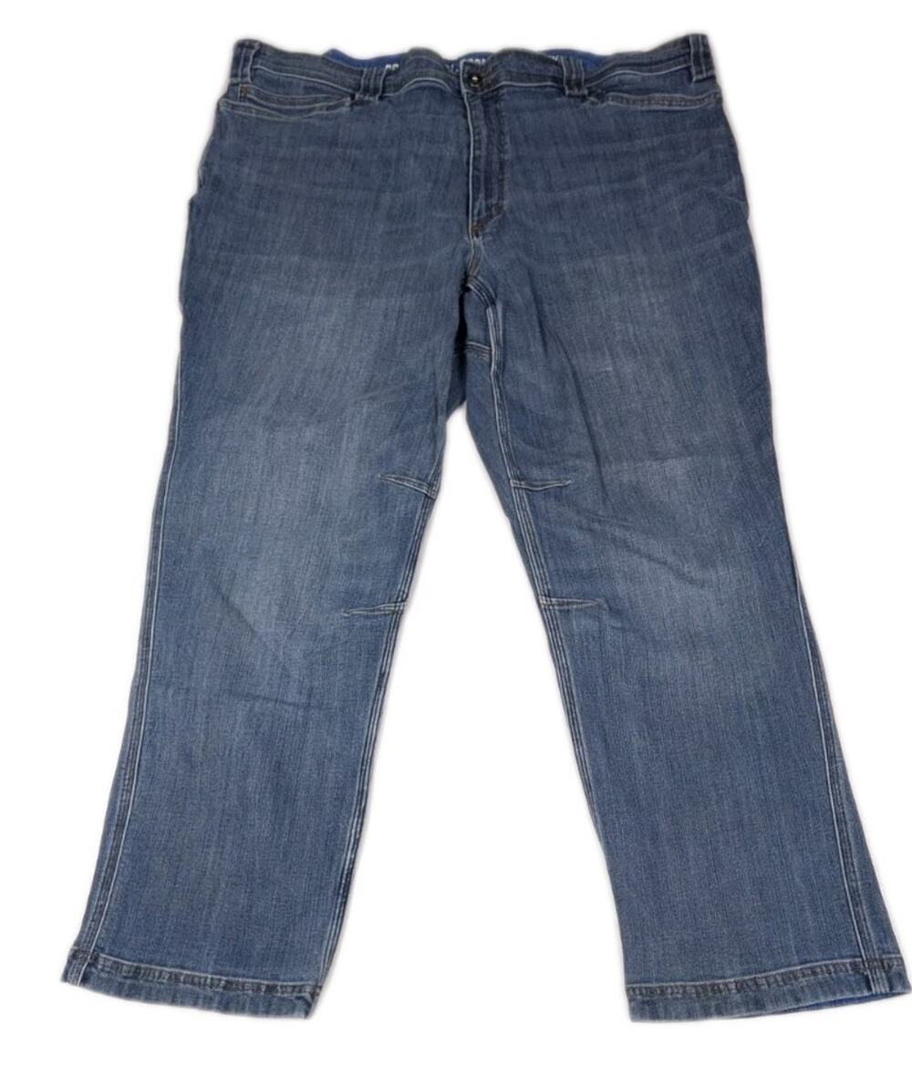 Duluth Trading Co Coolmax Flex Ballroom Jeans Men's 44x30 Relaxed Medium Wash